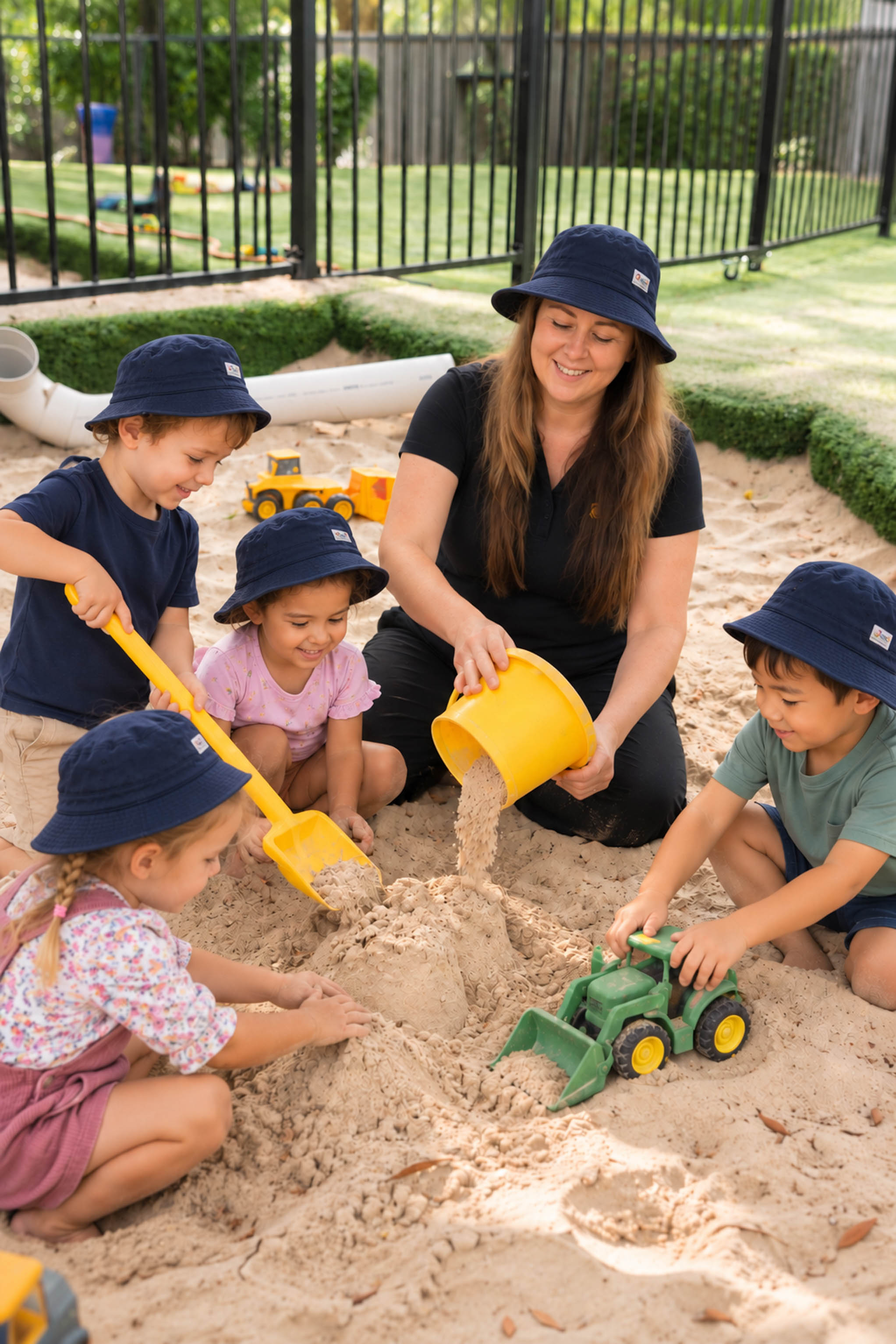 Children learning through imaginative play
