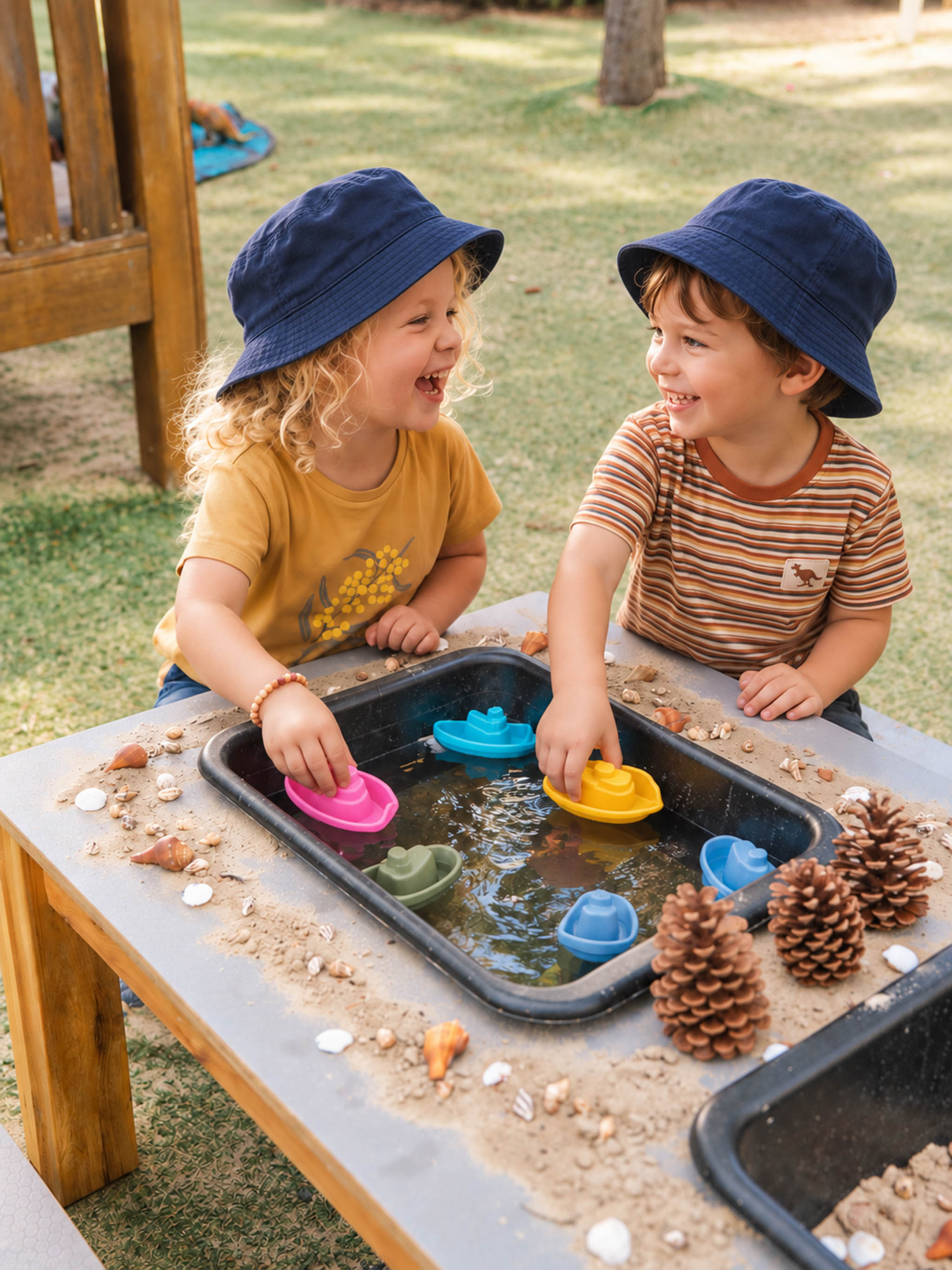Children communicating and learning together